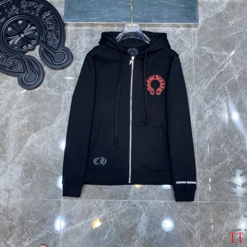 Replica Chrome Hearts Hoodies Long Sleeved For Men #914003 $56.00 USD for Wholesale