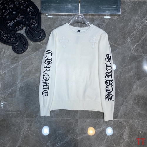 Replica Chrome Hearts Sweater Long Sleeved For Men #914005 $56.00 USD for Wholesale