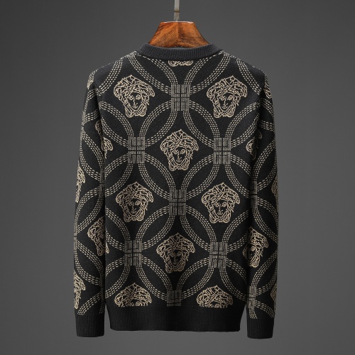 Replica Versace Sweaters Long Sleeved For Men #914016 $52.00 USD for Wholesale