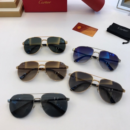 Replica Cartier AAA Quality Sunglassess #914059 $45.00 USD for Wholesale