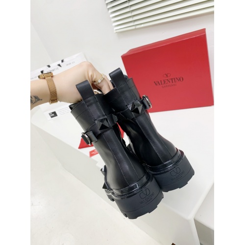 Replica Valentino Boots For Women #914103 $102.00 USD for Wholesale