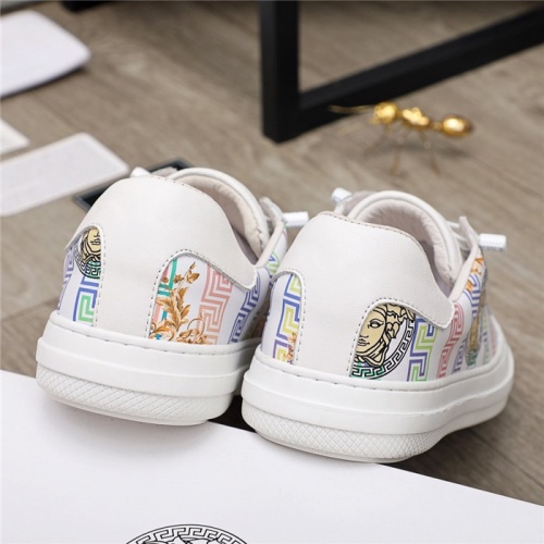 Replica Versace Casual Shoes For Men #914141 $68.00 USD for Wholesale
