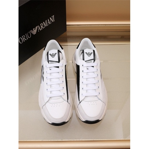 Replica Armani Casual Shoes For Men #914196 $82.00 USD for Wholesale