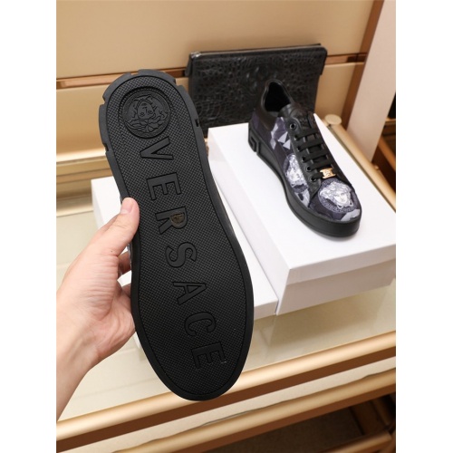 Replica Versace Casual Shoes For Men #914227 $80.00 USD for Wholesale
