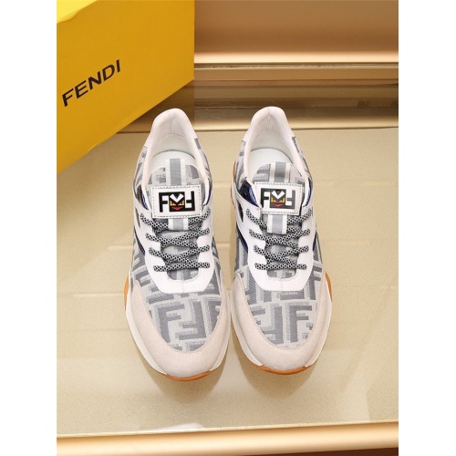 Replica Fendi Casual Shoes For Men #914231 $82.00 USD for Wholesale