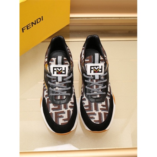 Replica Fendi Casual Shoes For Men #914232 $82.00 USD for Wholesale