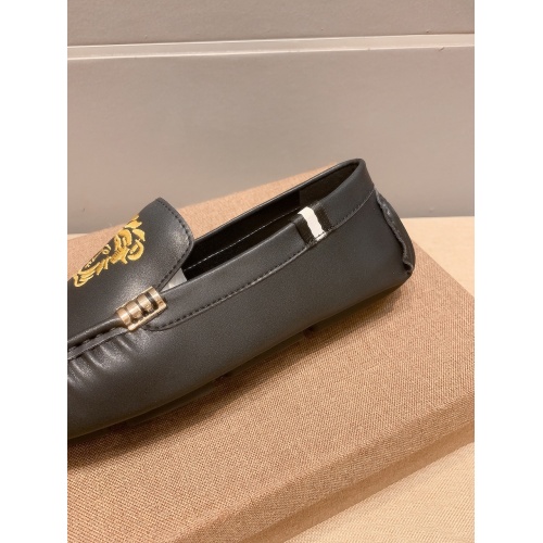 Replica Versace Leather Shoes For Men #914239 $68.00 USD for Wholesale