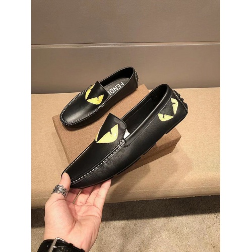 Replica Fendi Casual Shoes For Men #914250 $72.00 USD for Wholesale