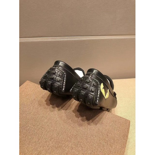 Replica Fendi Casual Shoes For Men #914250 $72.00 USD for Wholesale