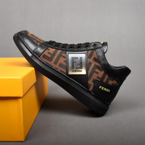 Replica Fendi Casual Shoes For Men #914263 $80.00 USD for Wholesale