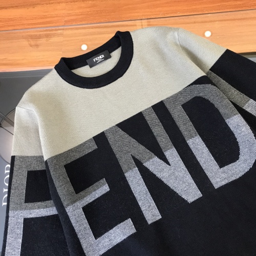 Replica Fendi Sweaters Long Sleeved For Men #914335 $48.00 USD for Wholesale