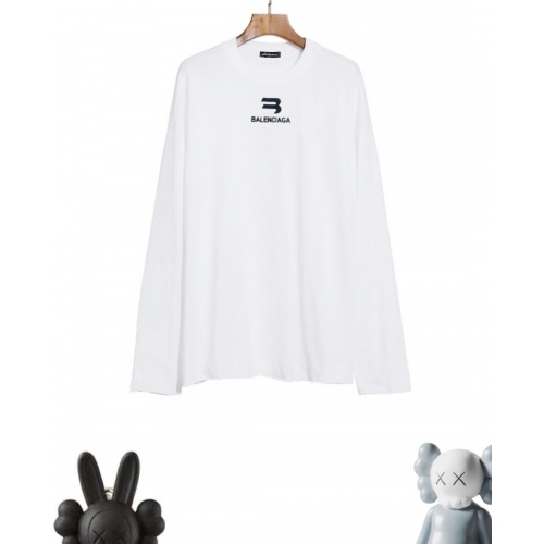 Balenciaga T-Shirts Long Sleeved For Unisex #914417 $38.00 USD, Wholesale Replica Balenciaga T-Shirts