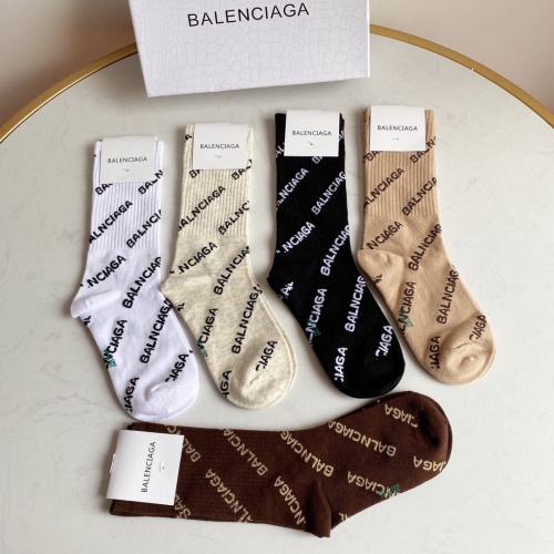 Replica Balenciaga Socks #914571 $27.00 USD for Wholesale
