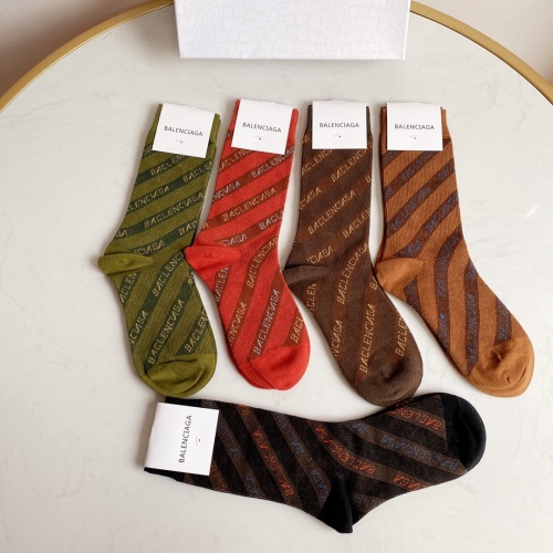 Replica Balenciaga Socks #914573 $27.00 USD for Wholesale