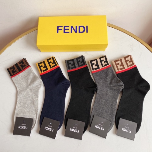 Fendi Socks #914624 $29.00 USD, Wholesale Replica Fendi Socks