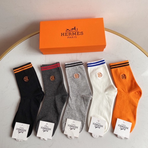 Hermes Socks #914627 $29.00 USD, Wholesale Replica Hermes Socks