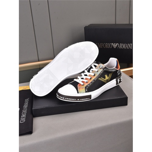 Replica Armani Casual Shoes For Men #914681 $76.00 USD for Wholesale