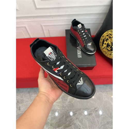 Replica Armani Casual Shoes For Men #914684 $80.00 USD for Wholesale