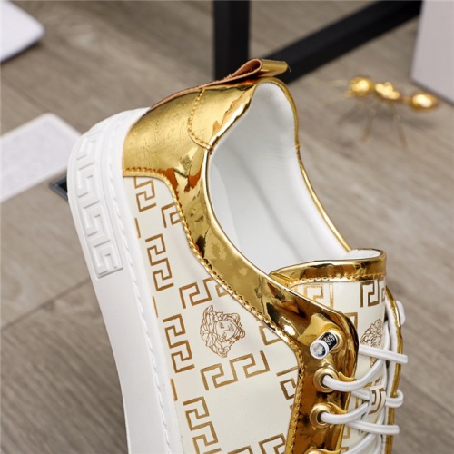Replica Versace Casual Shoes For Men #914686 $68.00 USD for Wholesale