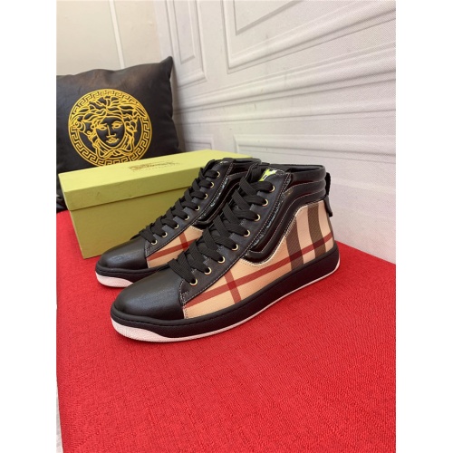 Burberry High Tops Shoes For Men #914710