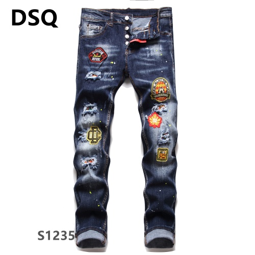 Dsquared Jeans For Men #914741 $48.00 USD, Wholesale Replica Dsquared Jeans