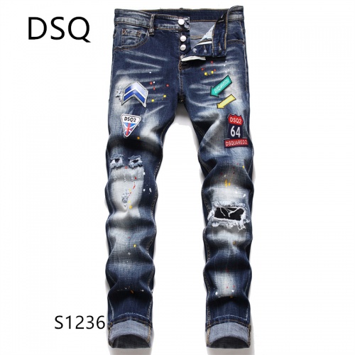 Dsquared Jeans For Men #914742 $48.00 USD, Wholesale Replica Dsquared Jeans
