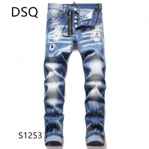 Dsquared Jeans For Men #914743 $48.00 USD, Wholesale Replica Dsquared Jeans