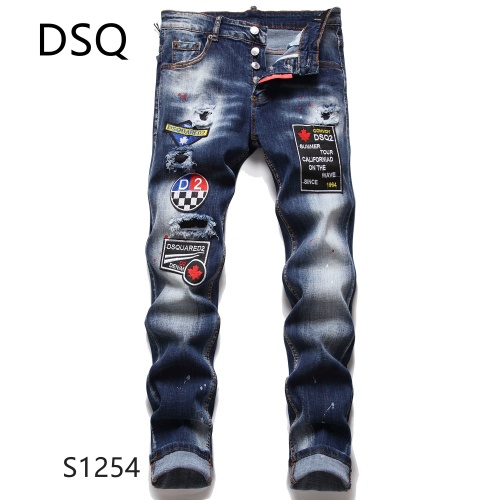 Dsquared Jeans For Men #914744 $48.00 USD, Wholesale Replica Dsquared Jeans