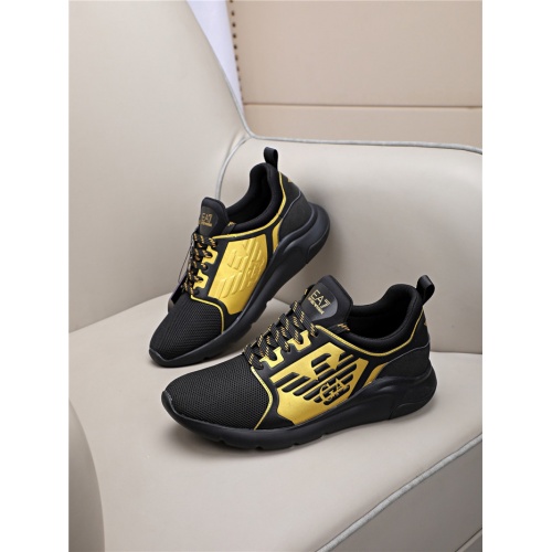 Armani Casual Shoes For Men #914942 $80.00 USD, Wholesale Replica Armani Casual Shoes