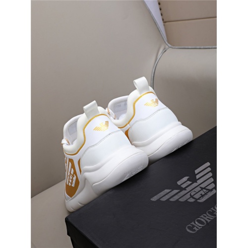 Replica Armani Casual Shoes For Men #914944 $80.00 USD for Wholesale