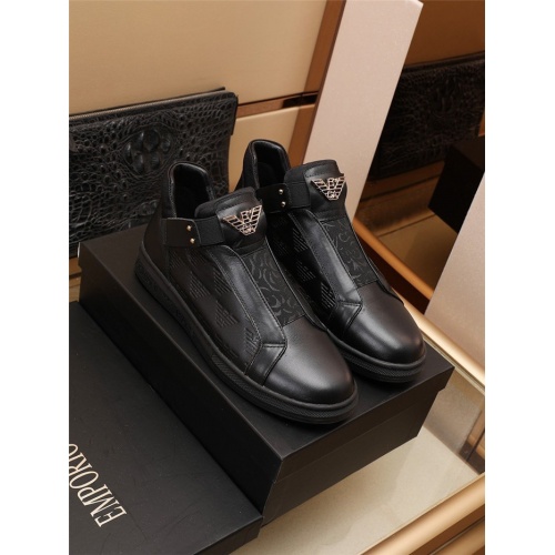 Armani Casual Shoes For Men #915020 $82.00 USD, Wholesale Replica Armani Casual Shoes