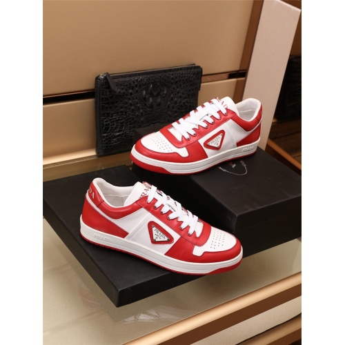 Replica Prada Casual Shoes For Men #915045 $82.00 USD for Wholesale