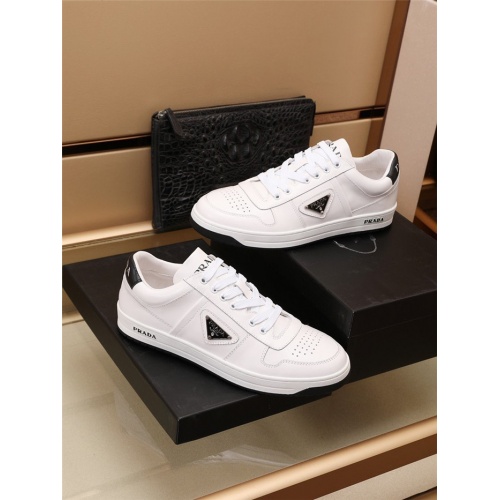 Replica Prada Casual Shoes For Men #915048 $82.00 USD for Wholesale