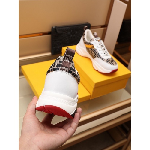 Replica Fendi Casual Shoes For Men #915050 $82.00 USD for Wholesale