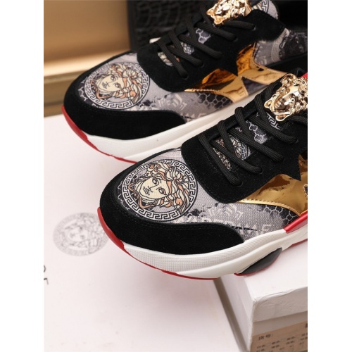 Replica Versace Casual Shoes For Men #915051 $82.00 USD for Wholesale