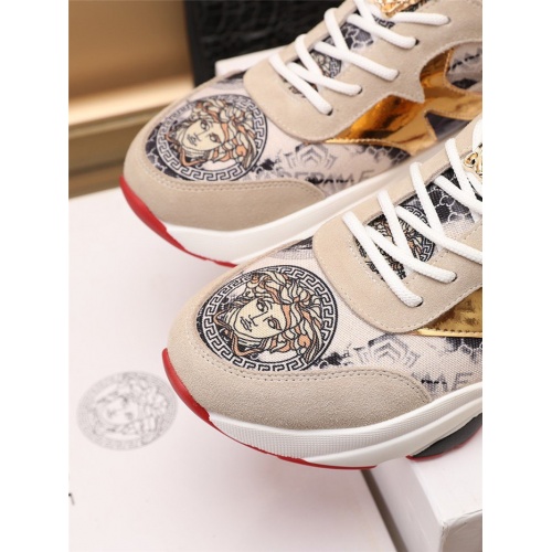 Replica Versace Casual Shoes For Men #915052 $82.00 USD for Wholesale