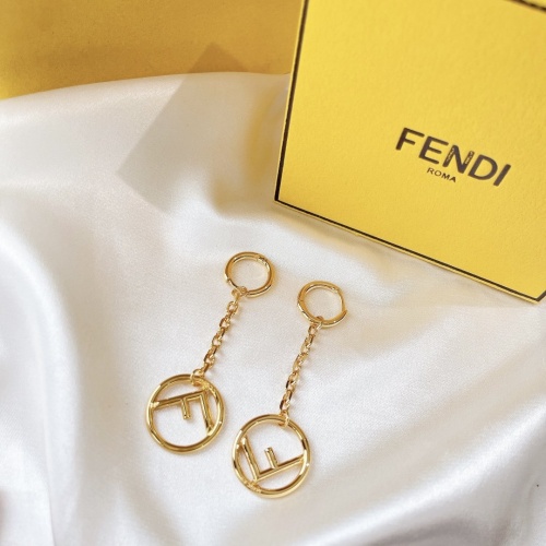 Fendi Earrings #915183 $36.00 USD, Wholesale Replica Fendi Earrings