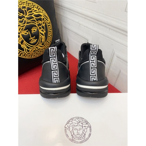 Replica Versace Casual Shoes For Men #915245 $80.00 USD for Wholesale