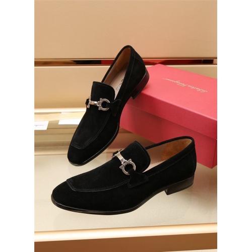 Ferragamo Salvatore FS Leather Shoes For Men #915280