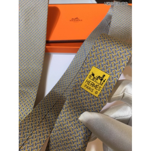 Replica Hermes Necktie For Men #915379 $61.00 USD for Wholesale