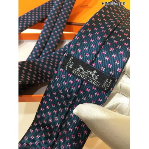 Replica Hermes Necktie For Men #915386 $41.00 USD for Wholesale