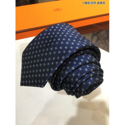 Replica Hermes Necktie For Men #915388 $41.00 USD for Wholesale