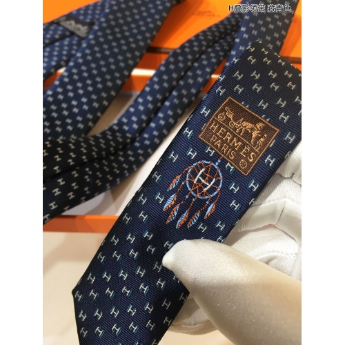 Replica Hermes Necktie For Men #915388 $41.00 USD for Wholesale