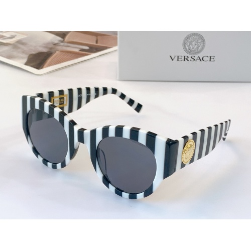 Versace AAA Quality Sunglasses #915431 $56.00 USD, Wholesale Replica Versace AAA Quality Sunglasses