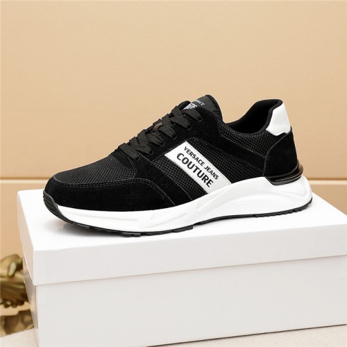 Replica Versace Casual Shoes For Men #915451 $76.00 USD for Wholesale
