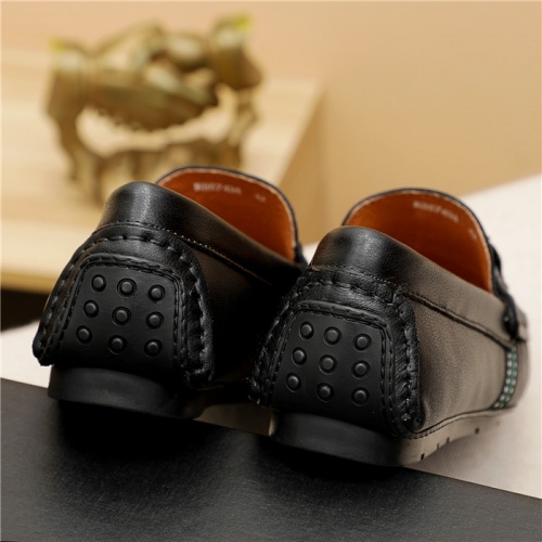Replica Armani Leather Shoes For Men #915455 $68.00 USD for Wholesale