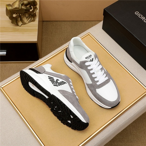 Replica Armani Casual Shoes For Men #915458 $76.00 USD for Wholesale