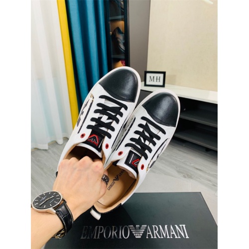 Armani Casual Shoes For Men #915482 $72.00 USD, Wholesale Replica Armani Casual Shoes