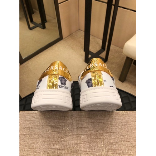 Replica Versace Casual Shoes For Men #915511 $72.00 USD for Wholesale