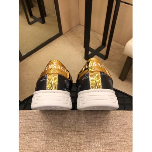 Replica Versace Casual Shoes For Men #915512 $72.00 USD for Wholesale